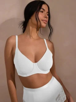 White DD+ Forever Lite Smoothing Bra