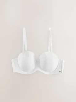 White DD+ Light Pad Strapless Multiway Ultimate Comfort Bra