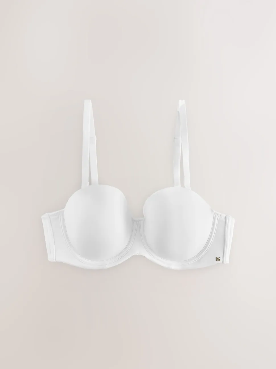 White DD+ Light Pad Strapless Multiway Ultimate Comfort Bra