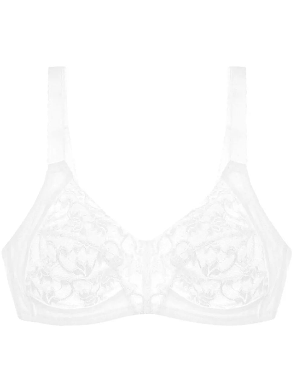 White Delicate Doreen Non Wired Bra