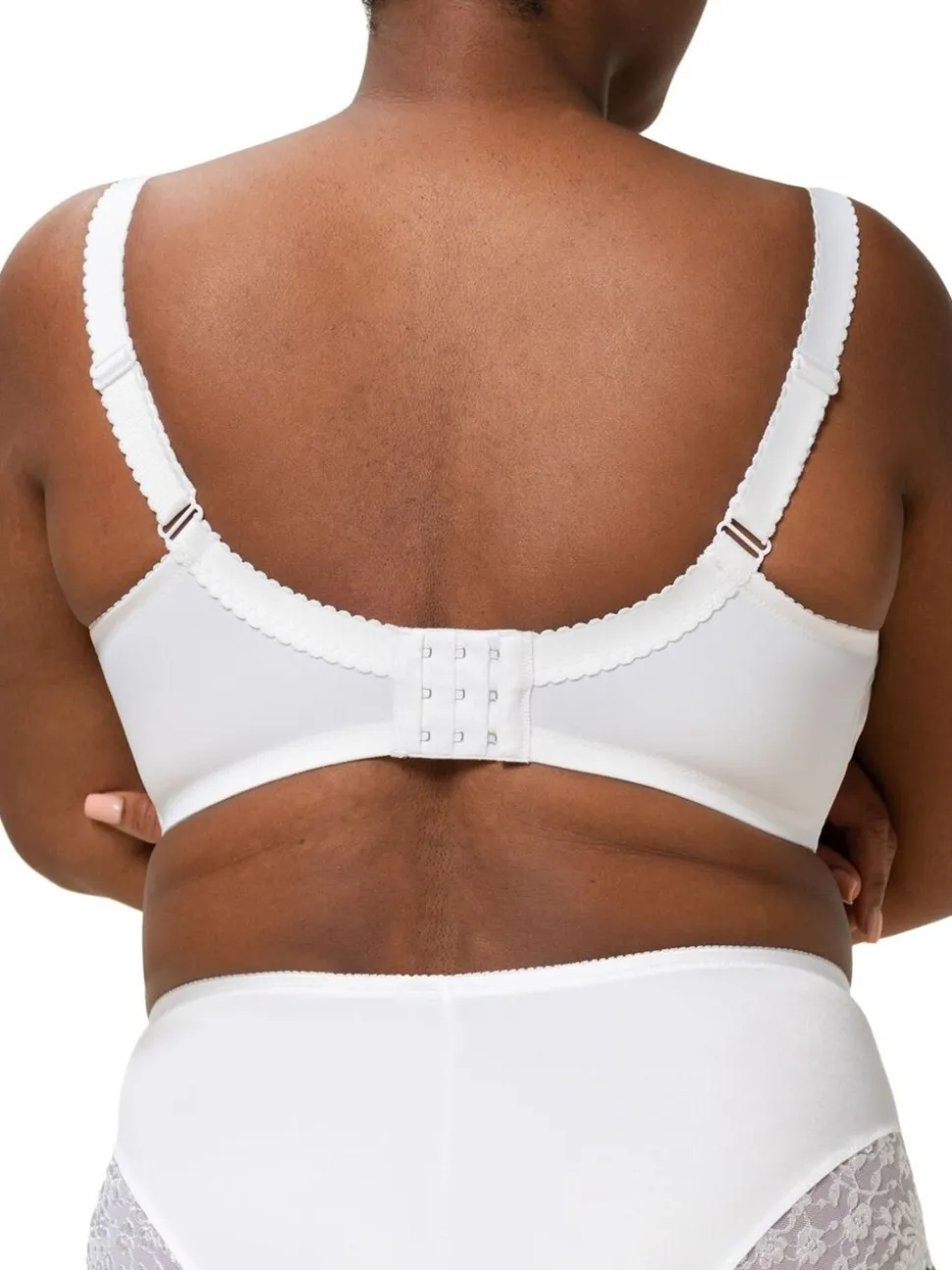 White Delicate Doreen Non Wired Bra