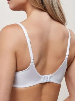 White Full Cup A-E Light Pad Full Cup Smoothing Ultimate Comfort T-Shirt Bra