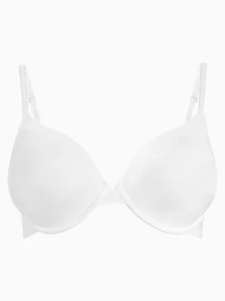 White Full Cup A-E Light Pad Full Cup Smoothing Ultimate Comfort T-Shirt Bra