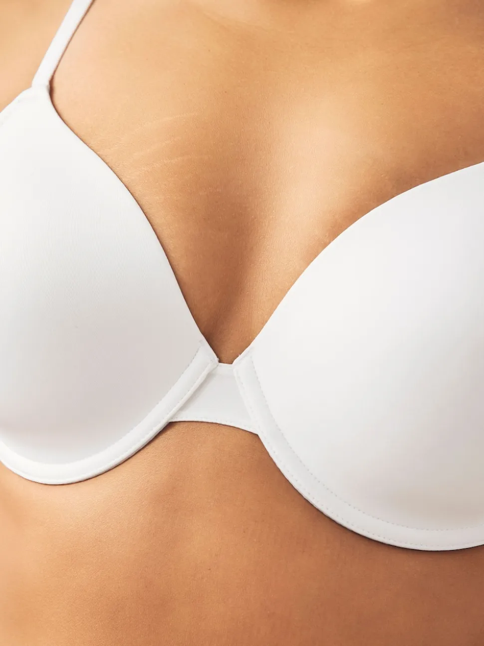 White Full Cup A-E Smoothing Ultimate Comfort Bras 2 Pack