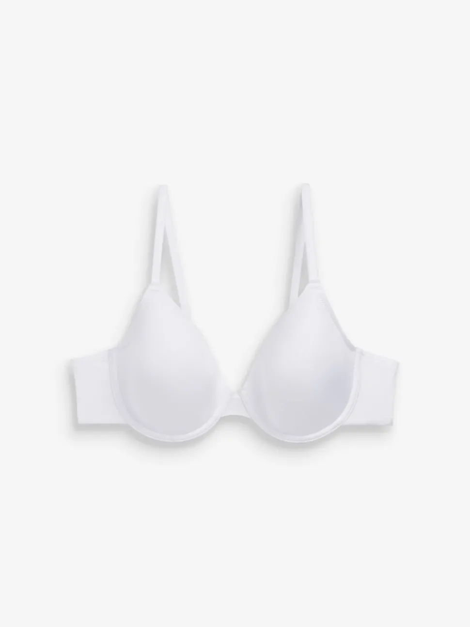 White Full Cup A-E Smoothing Ultimate Comfort Bras 2 Pack
