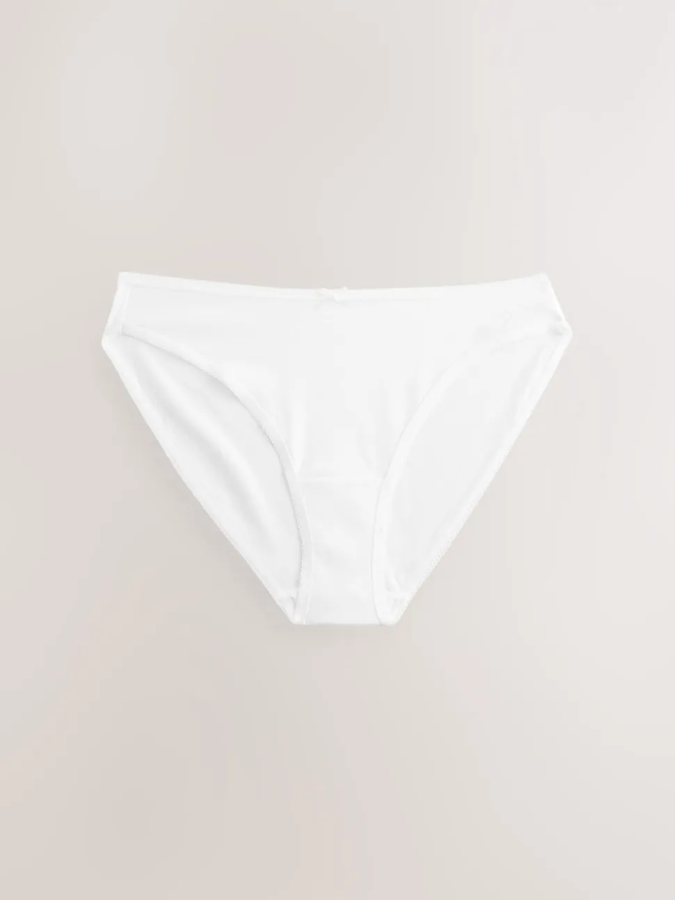 White High Leg Cotton Rich Knickers 5 Pack