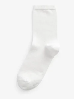 White Modal Ankle Socks 4 Pack