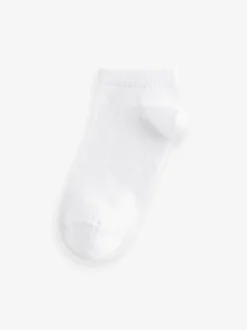 White Modal Trainer Socks 4 Pack
