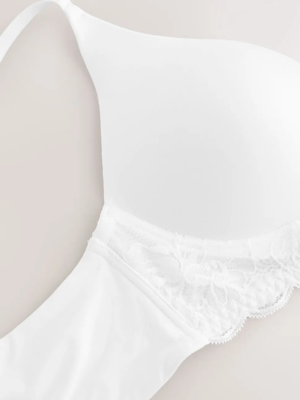White Pad Non Wire Ultimate Comfort Lounge Bra
