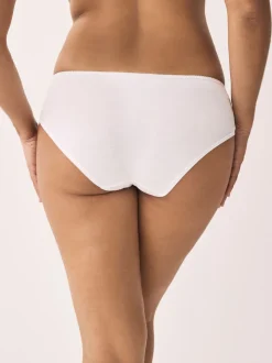 White Short Cotton Rich Knickers 5 Pack