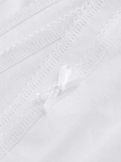White Short Cotton Rich Knickers 5 Pack