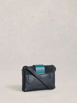 White Stuff Blue Tabby Mini Landscape Bag