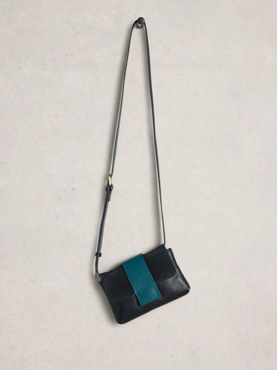White Stuff Blue Tabby Mini Landscape Bag