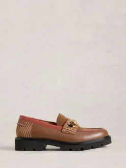 White Stuff Brown Laura Chunky Loafers