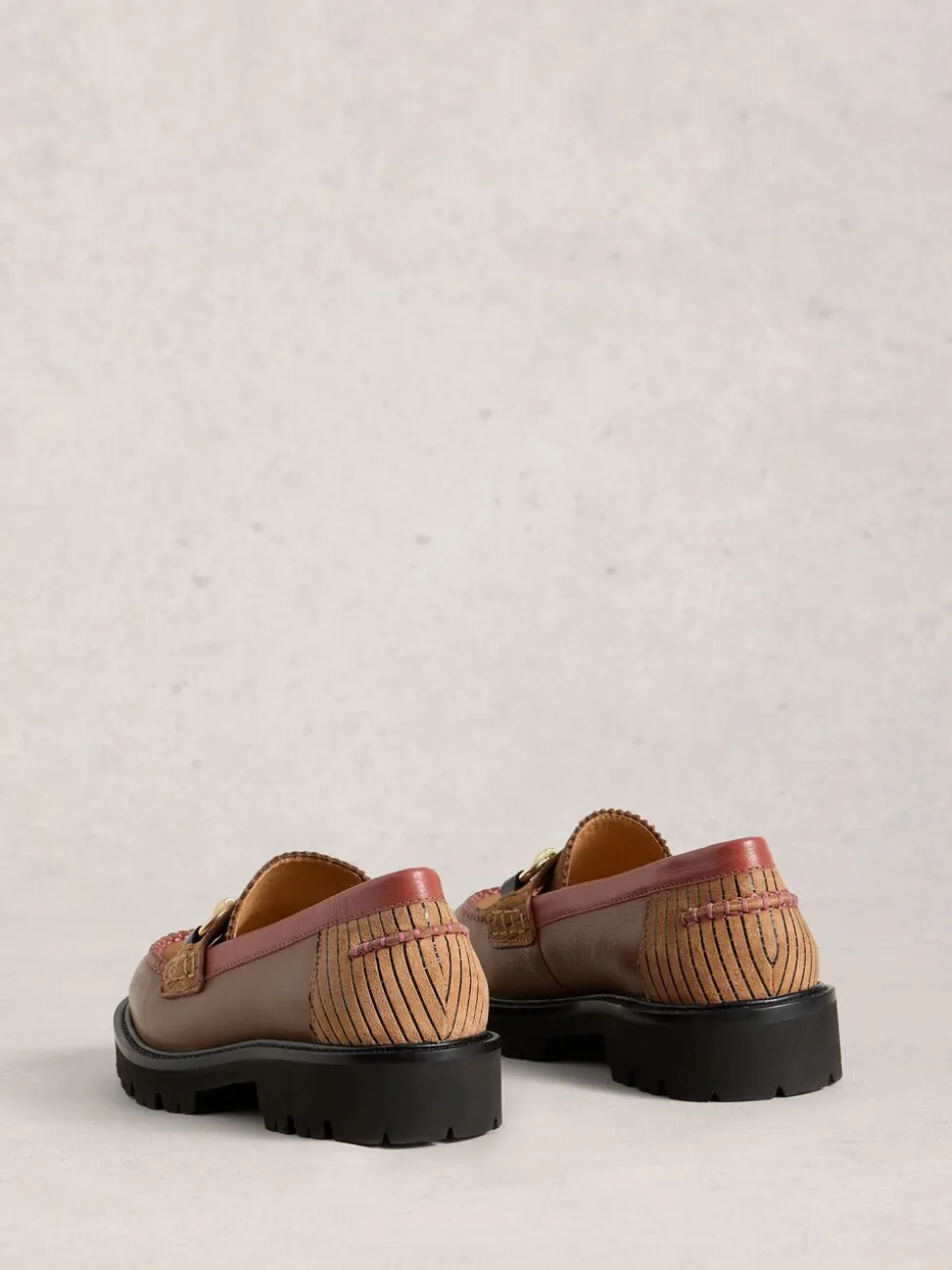 White Stuff Brown Laura Chunky Loafers
