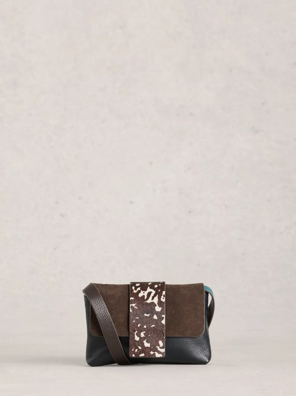 White Stuff Brown Tabby Mini Landscape Bag