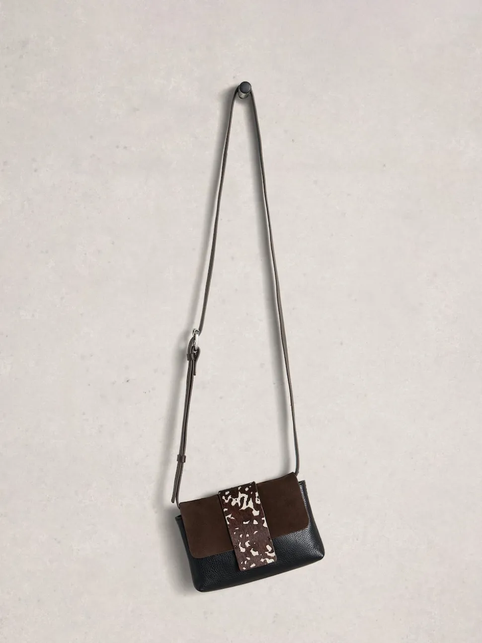 White Stuff Brown Tabby Mini Landscape Bag