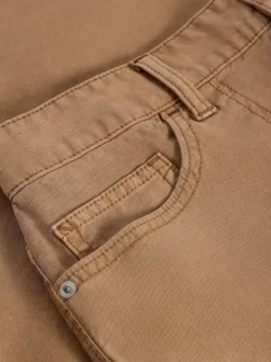 White Stuff Brown Tia Chino Skirt