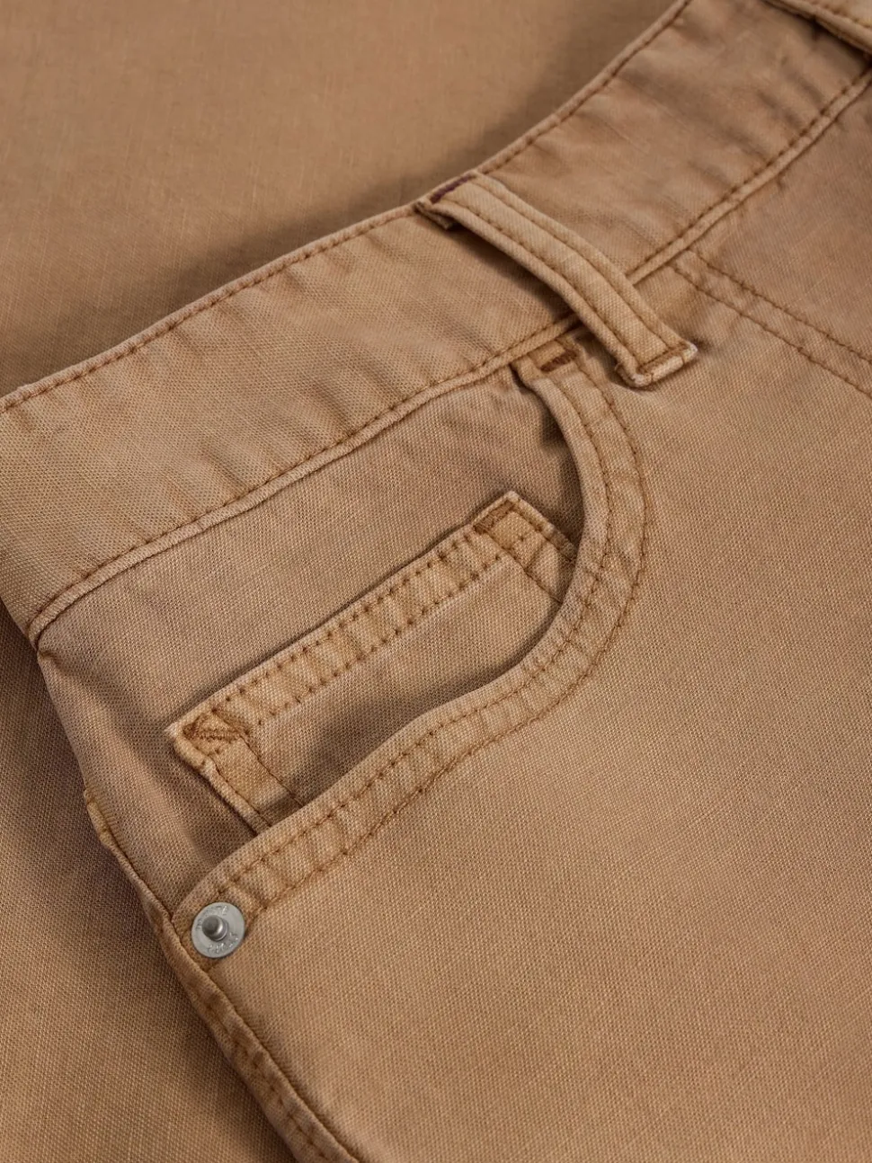 White Stuff Brown Tia Chino Skirt