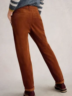 White Stuff Brown Twister Cord Trousers