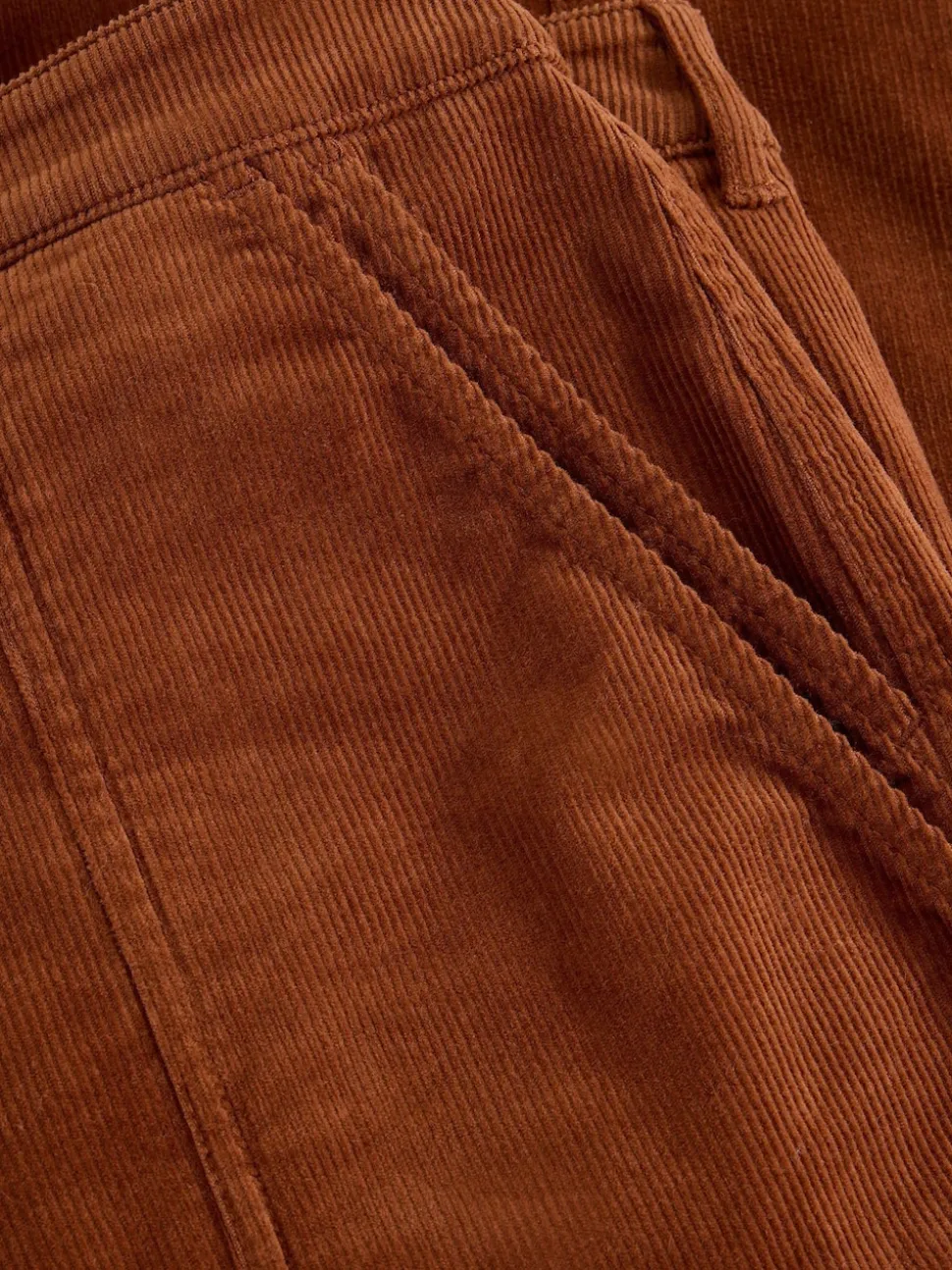 White Stuff Brown Twister Cord Trousers