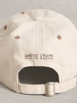 White Stuff Cream 100% Cotton Baseball Cap