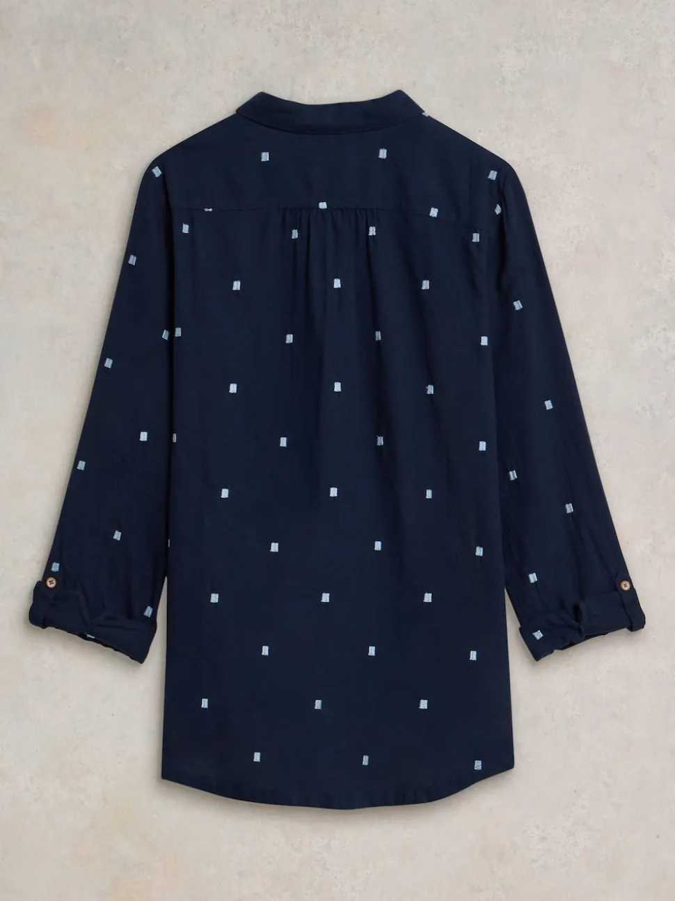 White Stuff Dark Blue Sophie Shirt