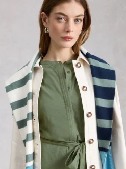 White Stuff Green Sandy Jersey Jumpsuit