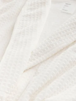 White Waffle Cosy Robe