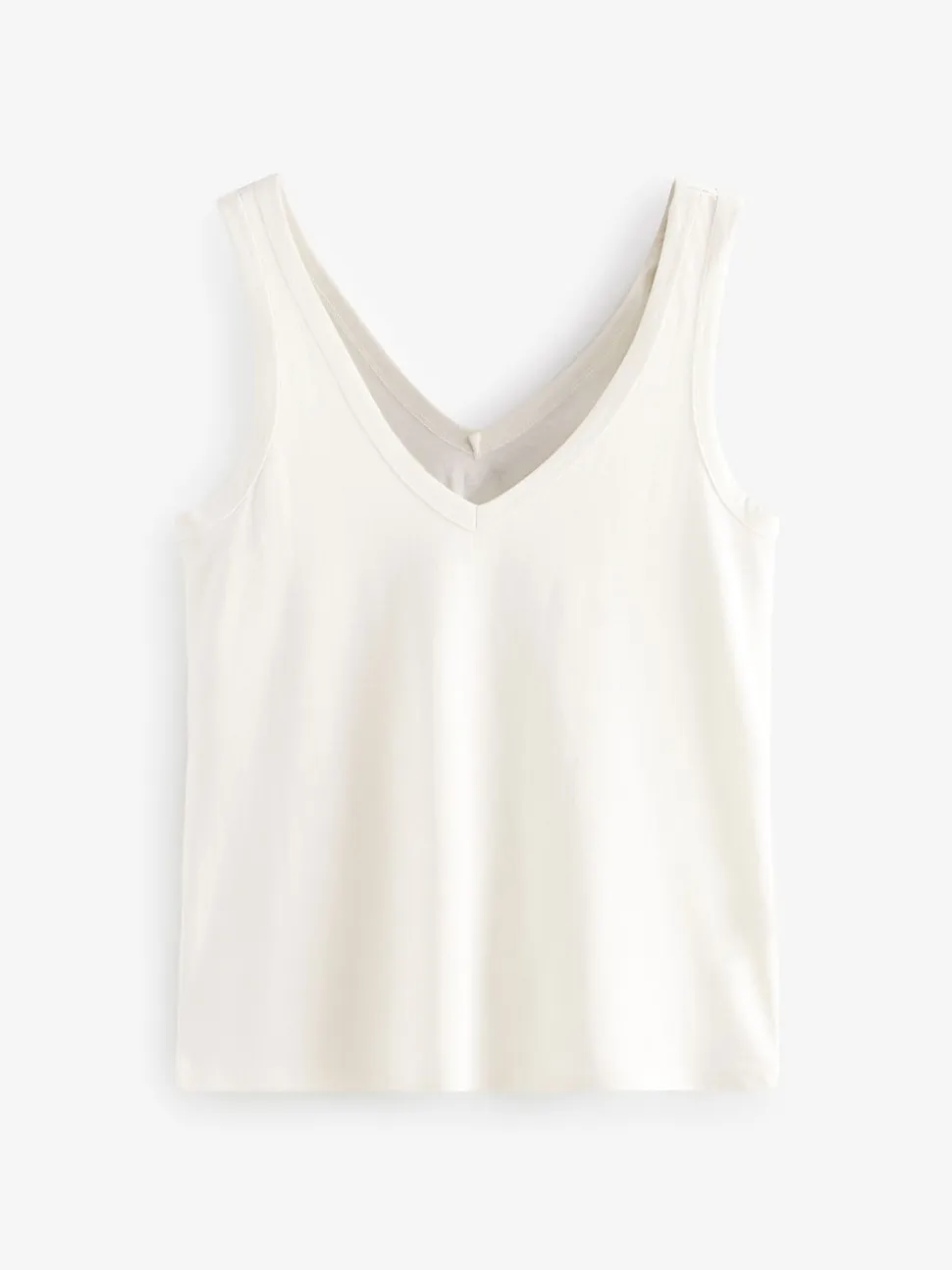 White/Black/Grey Marl Modal Slouch Vests 3 Pack