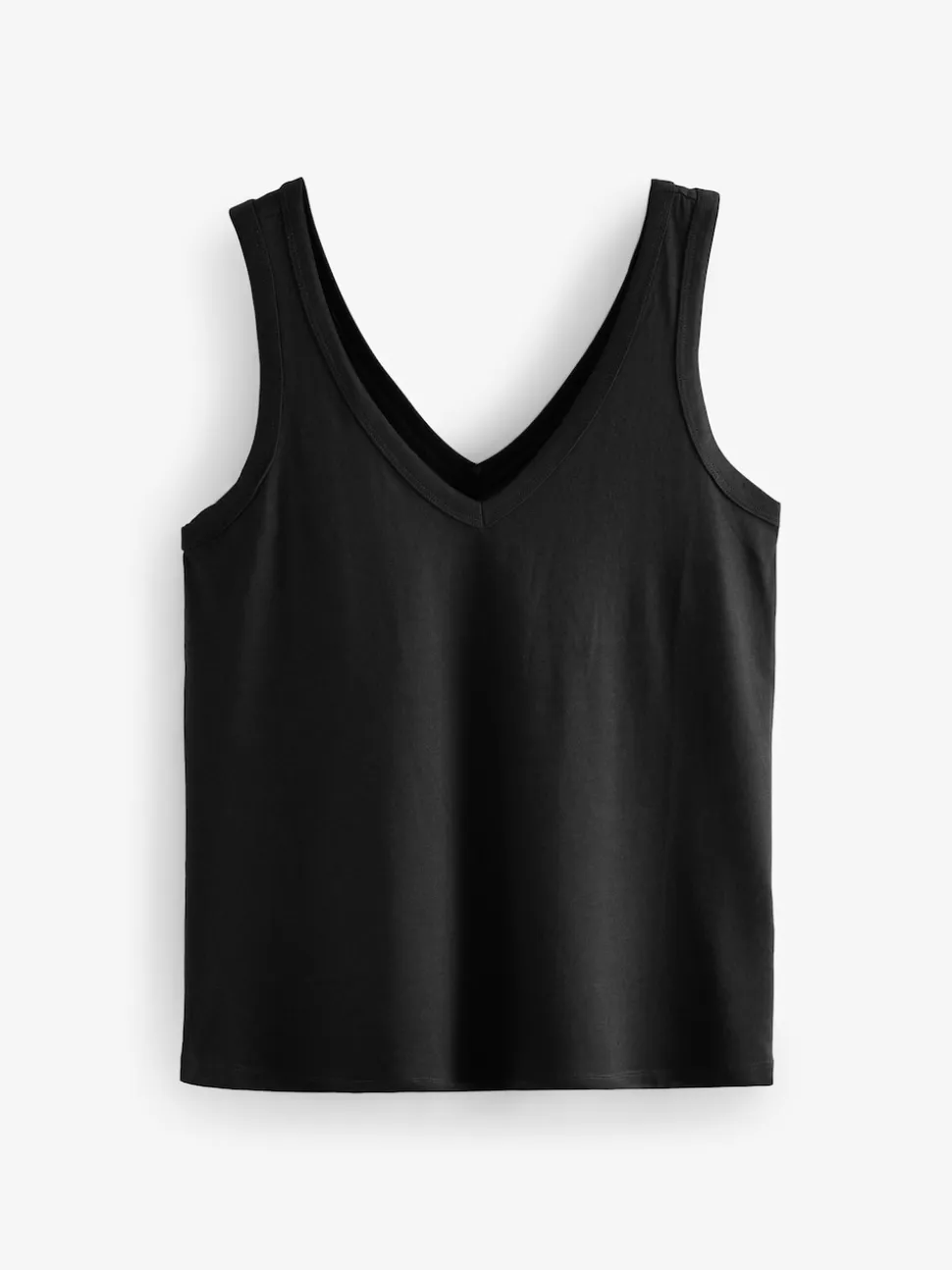 White/Black/Grey Marl Modal Slouch Vests 3 Pack