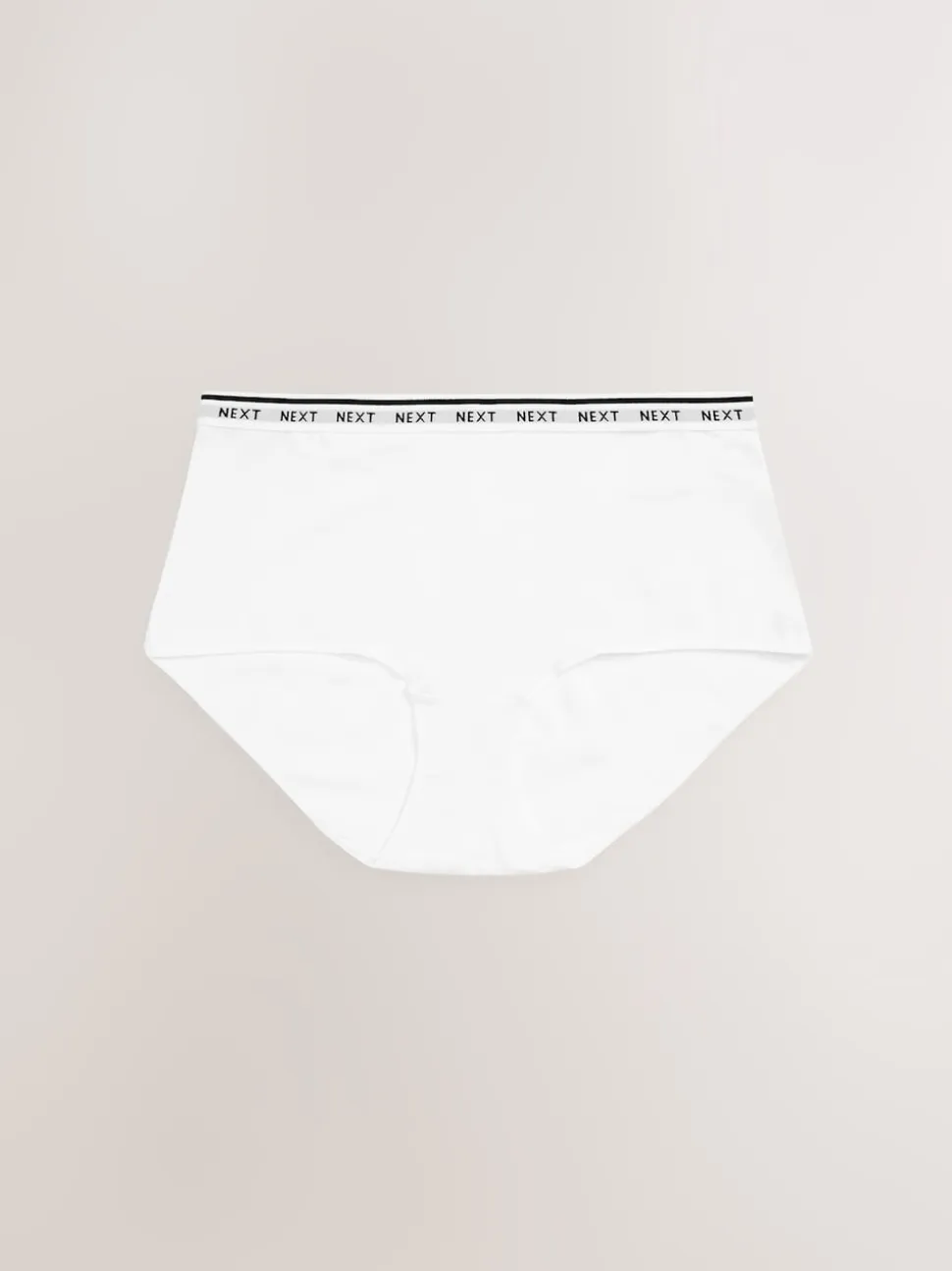 White/Black/Grey Midi Cotton Logo Knickers 4 Pack