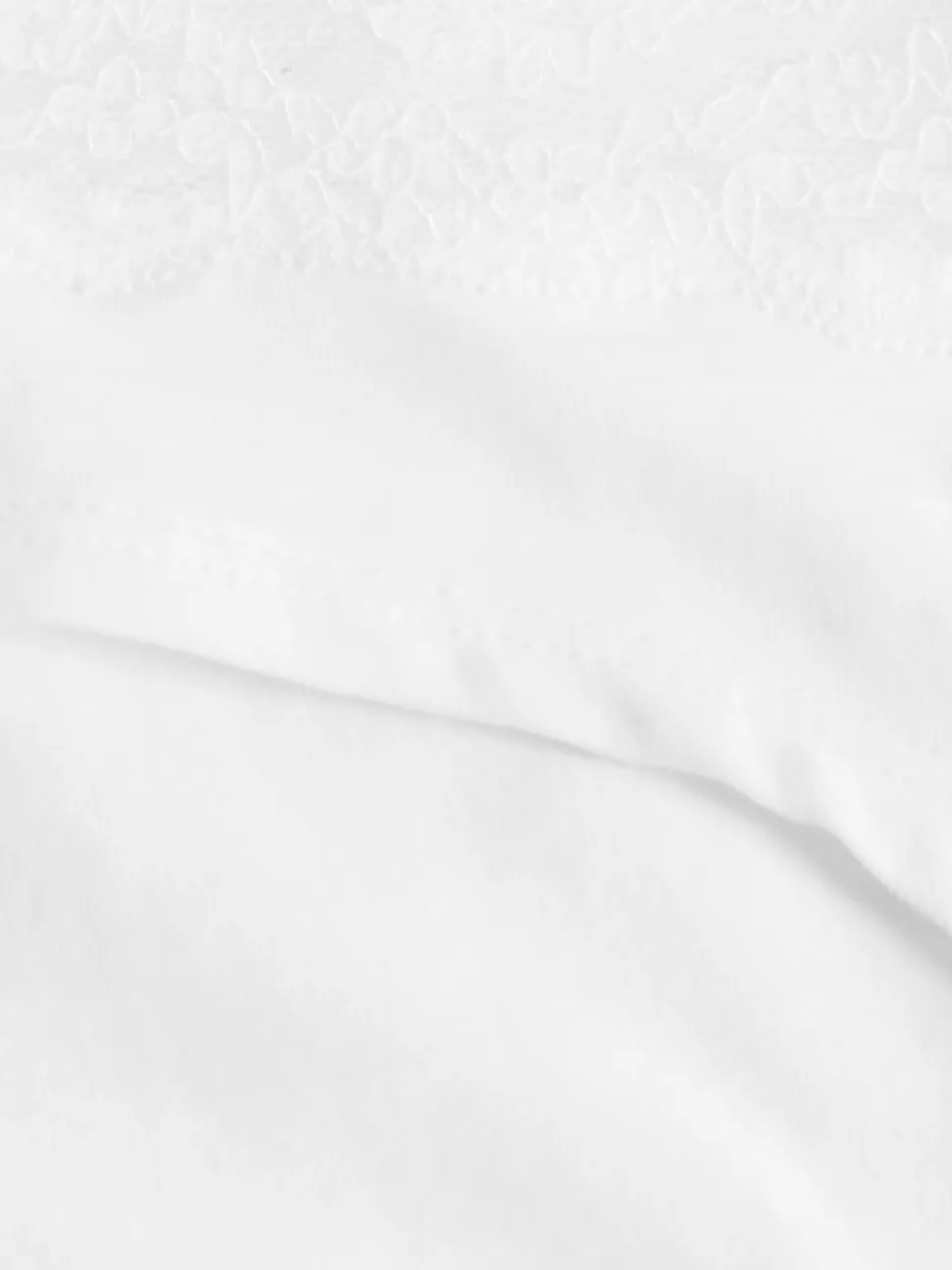 White/Black/Grey Short Cotton Lace Knickers 4 Pack