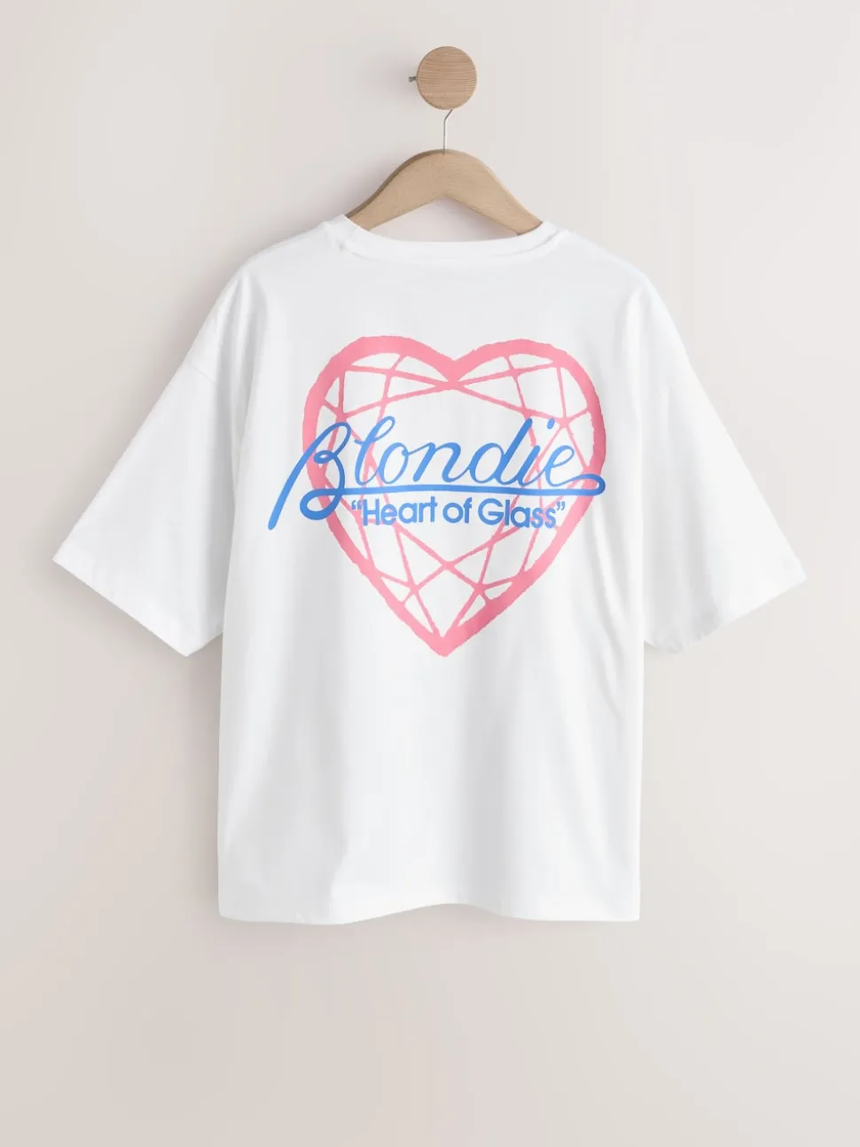 White/Blue Stripe Blondie Short Sleeve Pyjamas