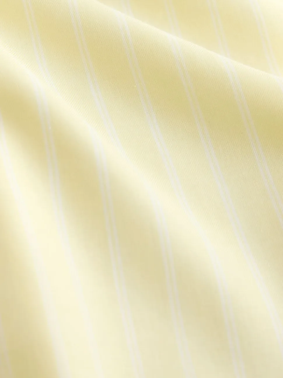 Yellow/White Stripe Soft Relaxed Long Sleeve Shirt