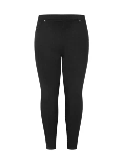 Yours Curve Black Stretch Pull On Jenny Jeggings