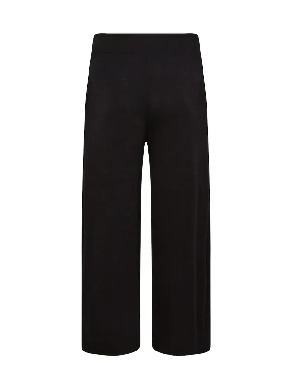 Yours Curve Black Wide Leg Trousers