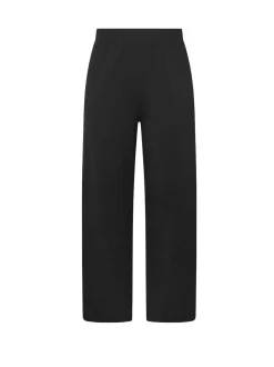 Yours Curve Black Wide Leg Leggings