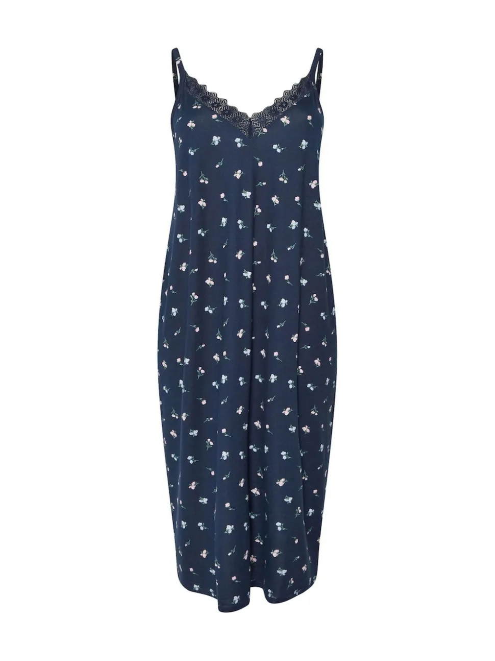 Yours Curve Blue Soft Touch Midaxi Chemise
