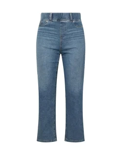 Yours Curve Blue Wide Fit Wide Leg Jeans