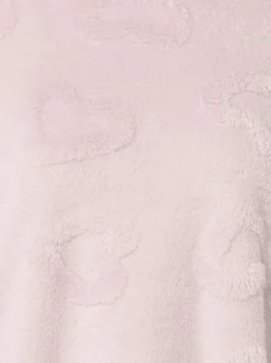 Yours Curve Pink Clipped Lounge Set