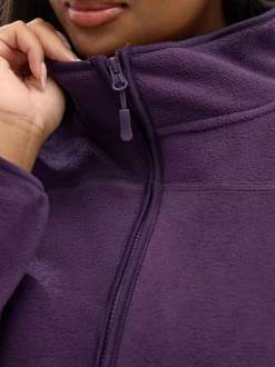 Yours Curve Purple Active Fleece