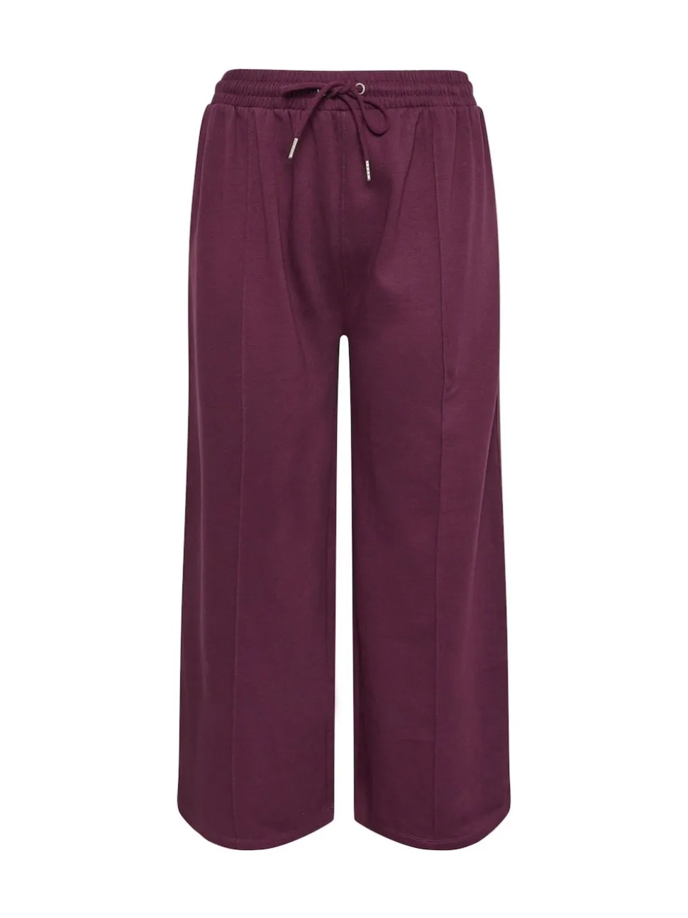 Yours Curve Red Wide Fit Wide Leg Joggers