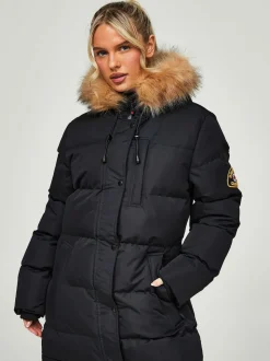 Zavetti Canada Womens Goshawa Puffer Parka Jacket