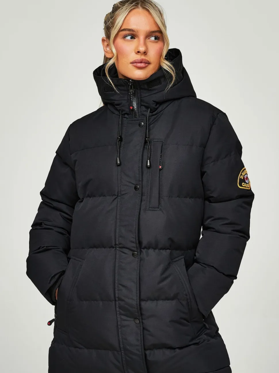 Zavetti Canada Womens Goshawa Puffer Parka Jacket