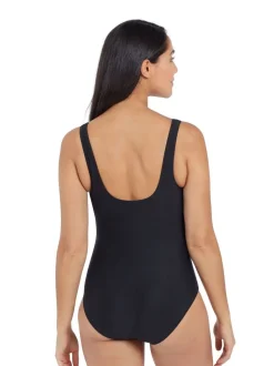Zoggs Sandon Scoopback Swimsuits With Fixed Foam Cups And Tummy Control