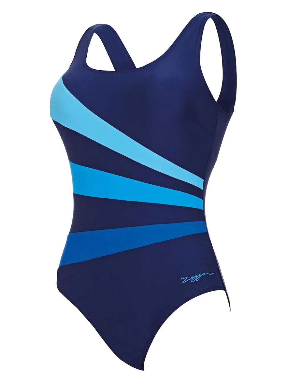 Zoggs Sandon Scoopback Swimsuits With Fixed Foam Cups And Tummy Control
